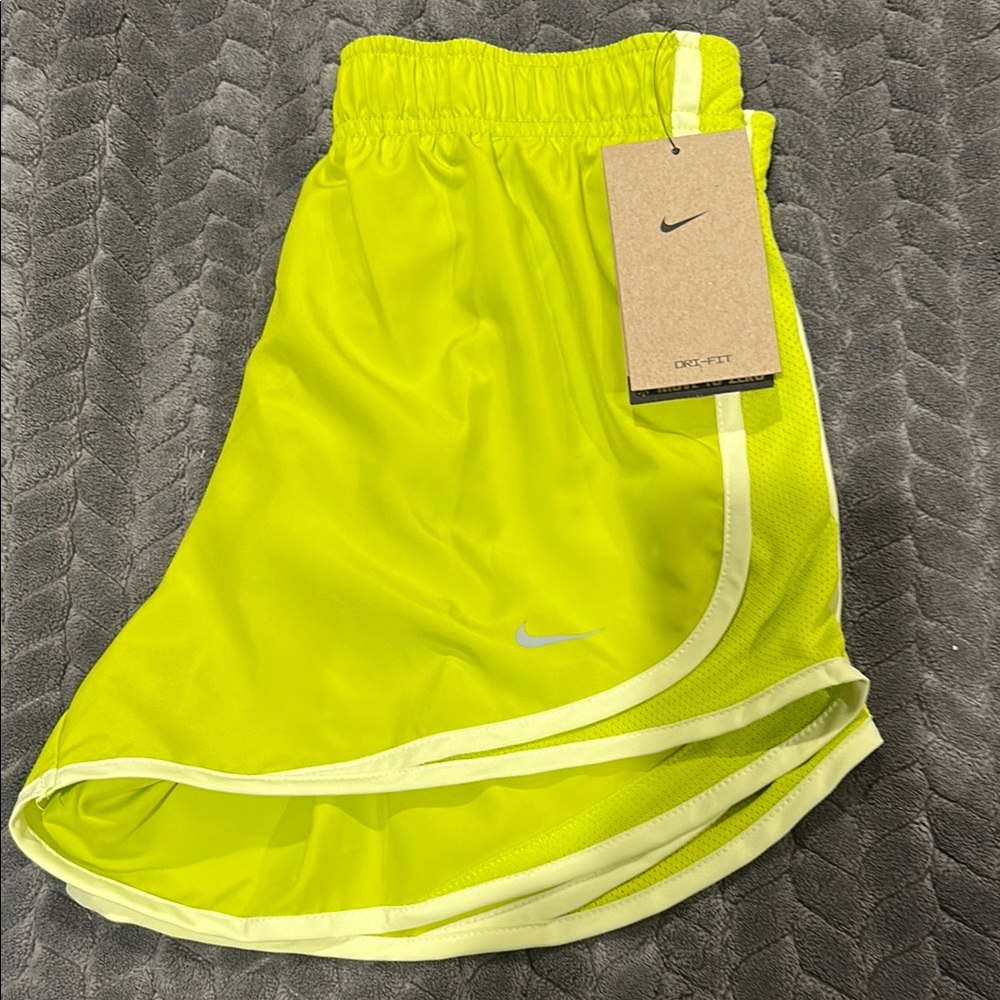 Nike Bright Yellow Athletic Shorts
